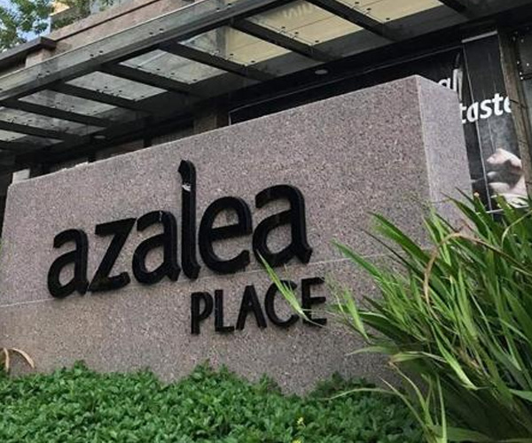 Azalea Place built-up letters