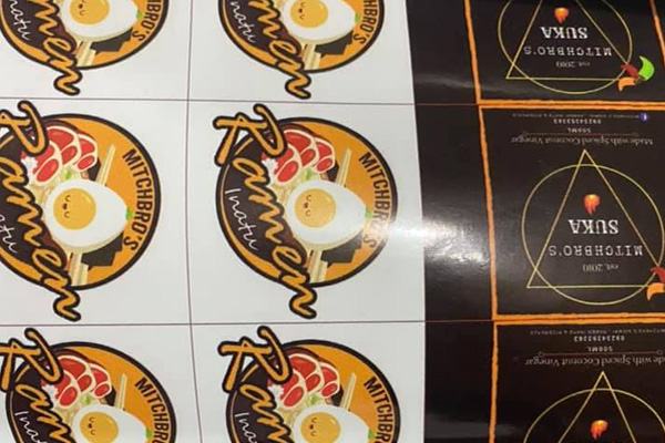 Custom vinyl stickers