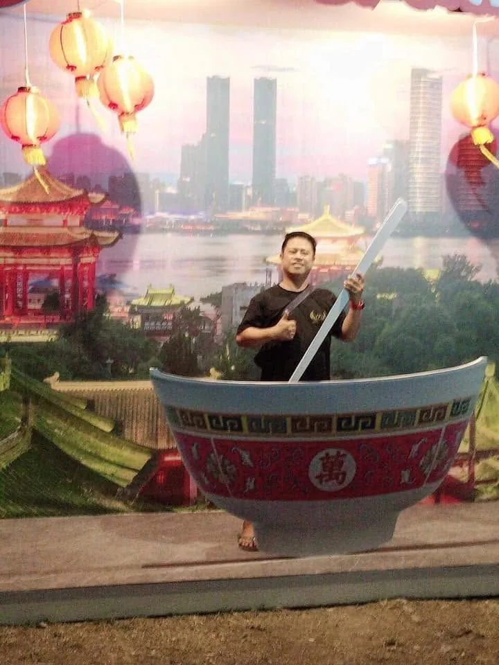 Standee, printed and installed by MCAV