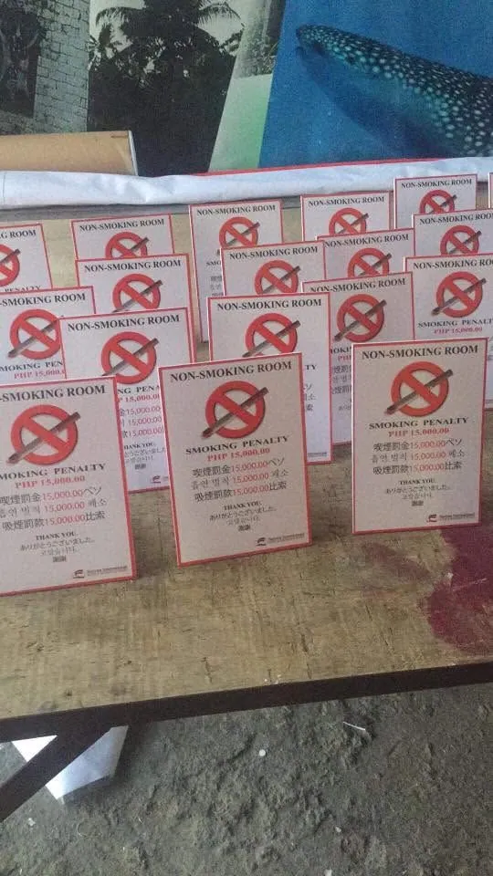 Posters, fresh off MCAV's printer