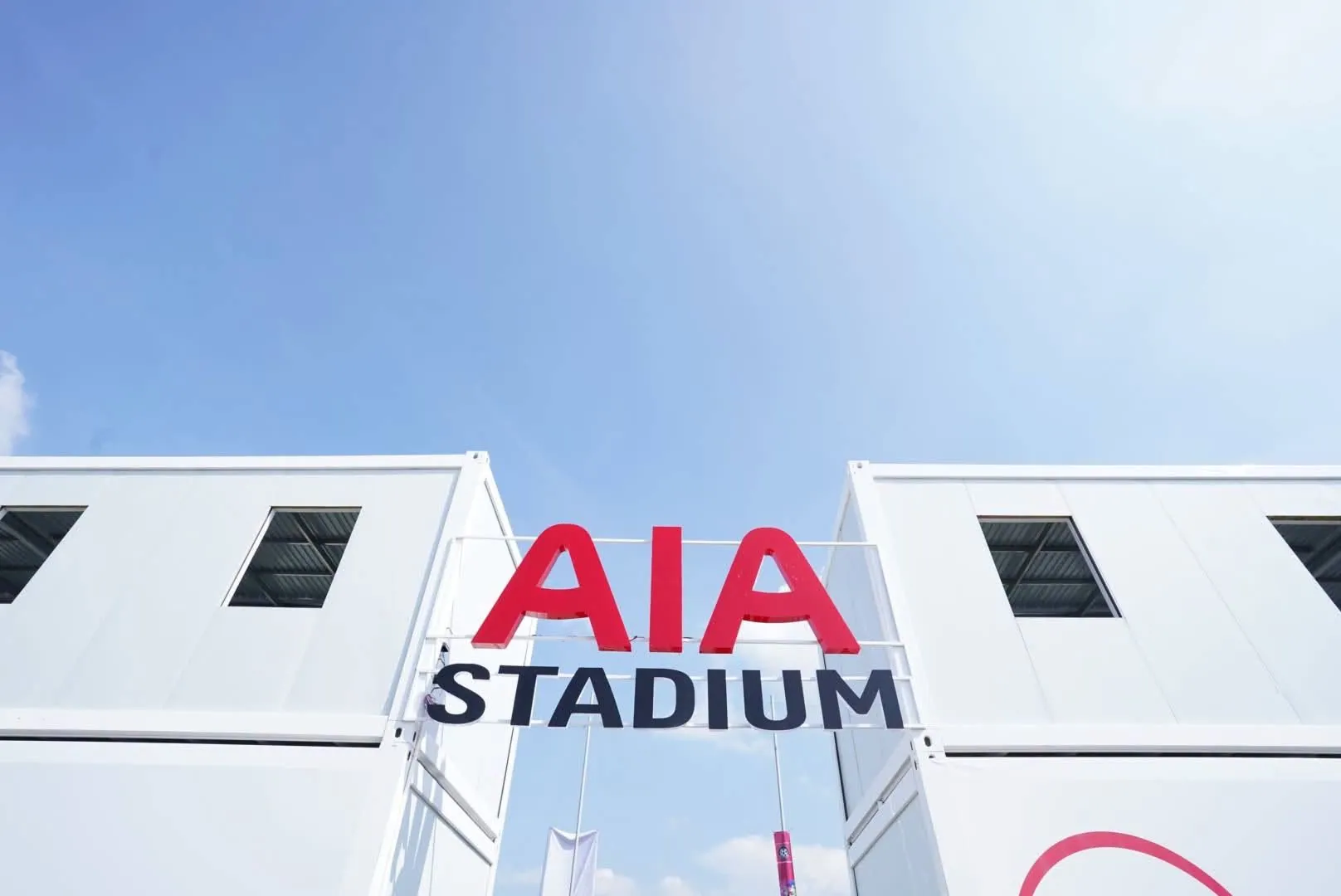 AIA acrylic built-up letters, printed and installed by MCAV