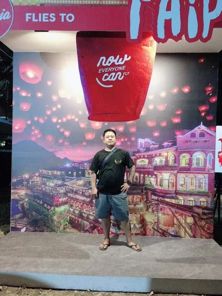 AirAsia standee, printed and installed by MCAV