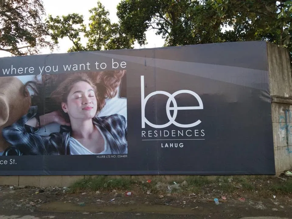 be Residences tarpaulin at Lahug, Cebu, printed and installed by MCAV