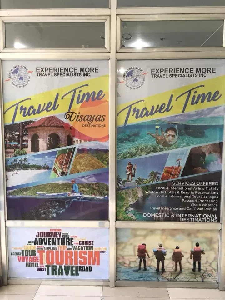 Experience More Travel Specialists Inc. vinyl graphics, printed and installed by MCAV