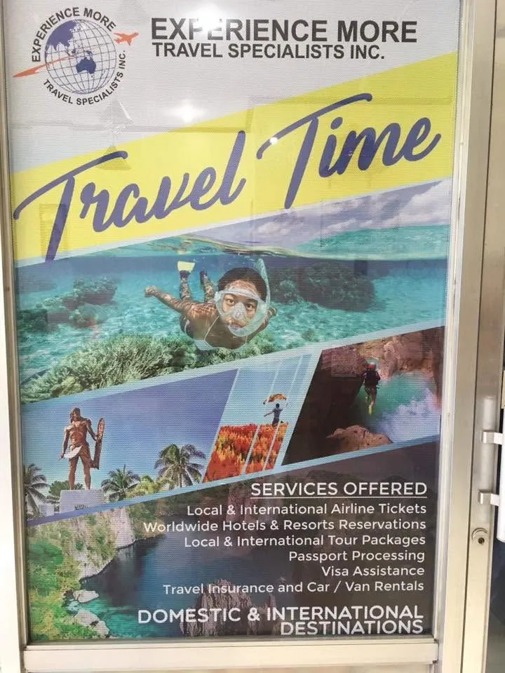 Experience More Travel Specialists Inc. vinyl graphics, printed and installed by MCAV