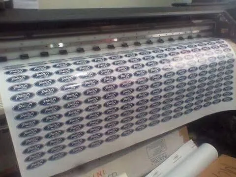 Ford vinyl graphics, fresh off MCAV's printer