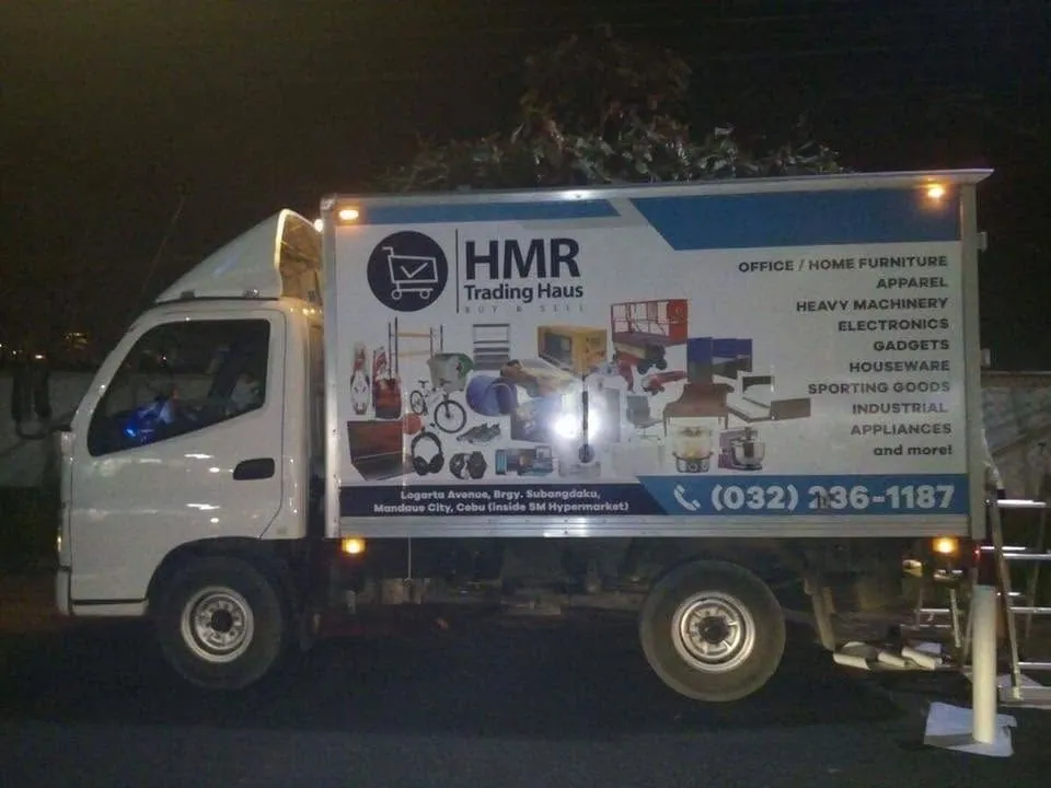 HMR Trading Haus vehicle wrap, printed and installed by MCAV