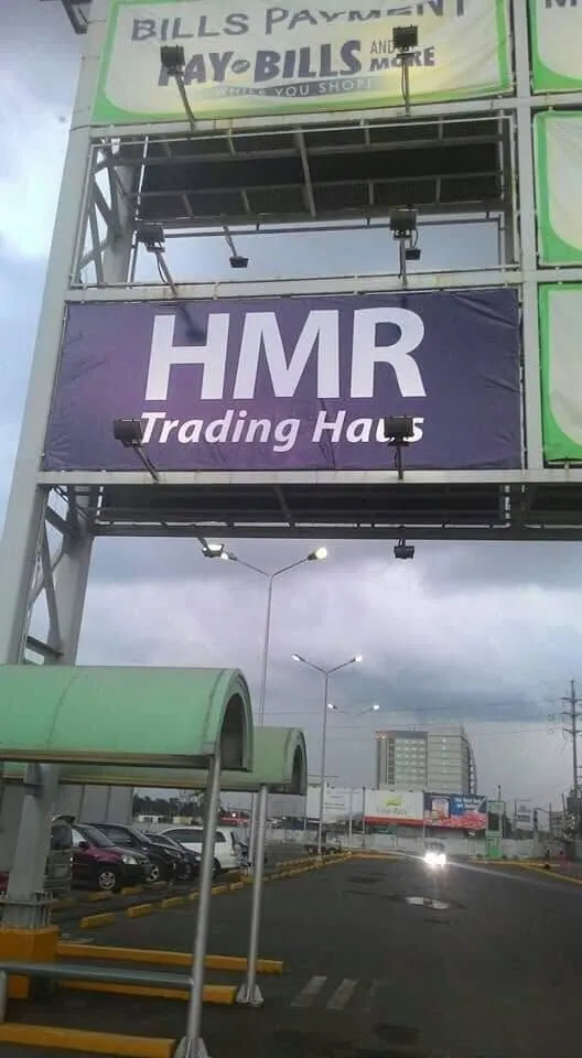HMR Trading Haus billboard, printed and installed by MCAV