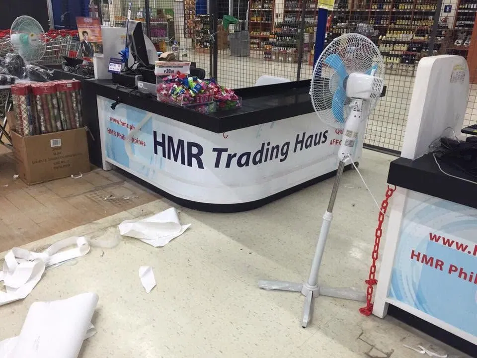 HMR Trading Haus vinyl graphics, printed and installed by MCAV