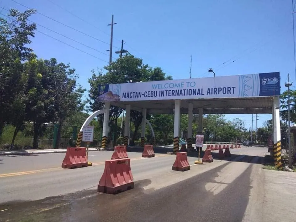 Mactan-Cebu International Airport Panaflex sign at Mactan-Cebu International Airport, printed and installed by MCAV