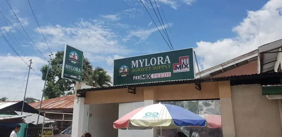 Mylora Agrivet Supply Panaflex sign, printed and installed by MCAV
