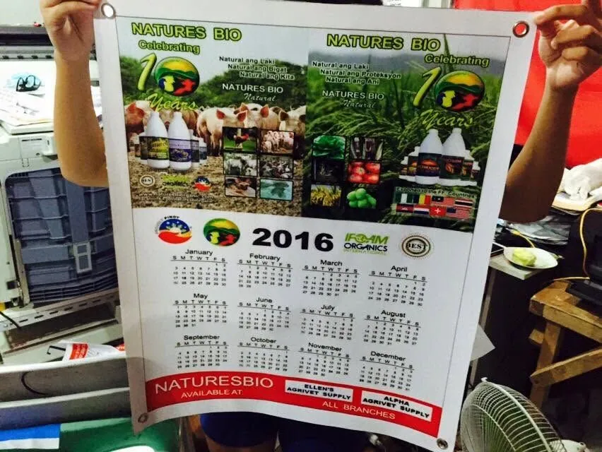 Naturesbio posters, fresh off MCAV's printer