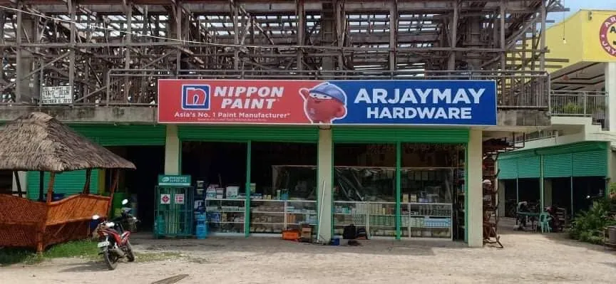 Nippon Paint Panaflex sign, printed and installed by MCAV