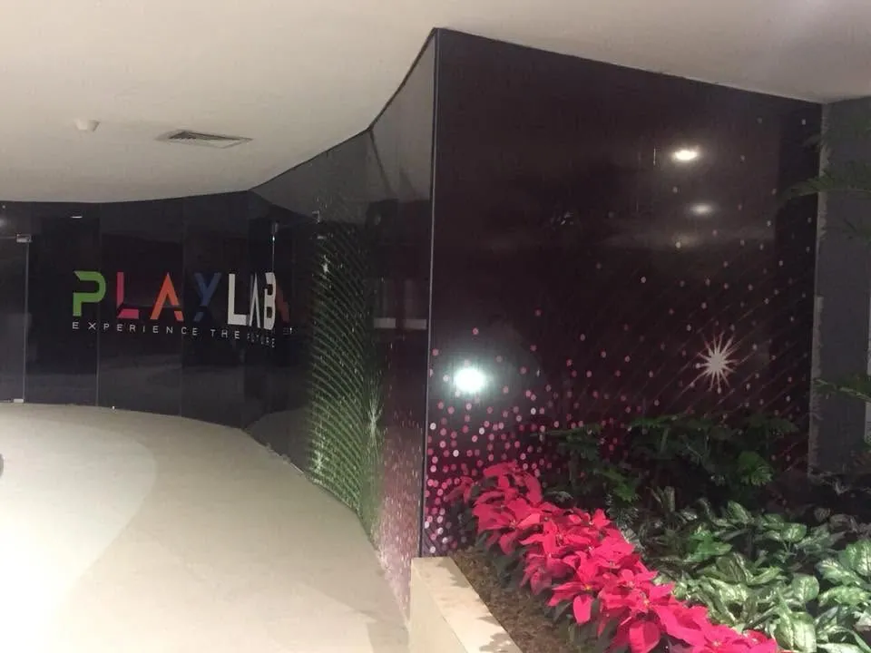 PlayLab vinyl graphics, printed and installed by MCAV