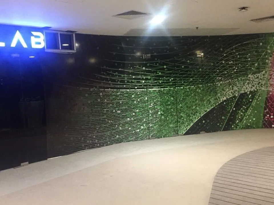 PlayLab vinyl graphics, printed and installed by MCAV