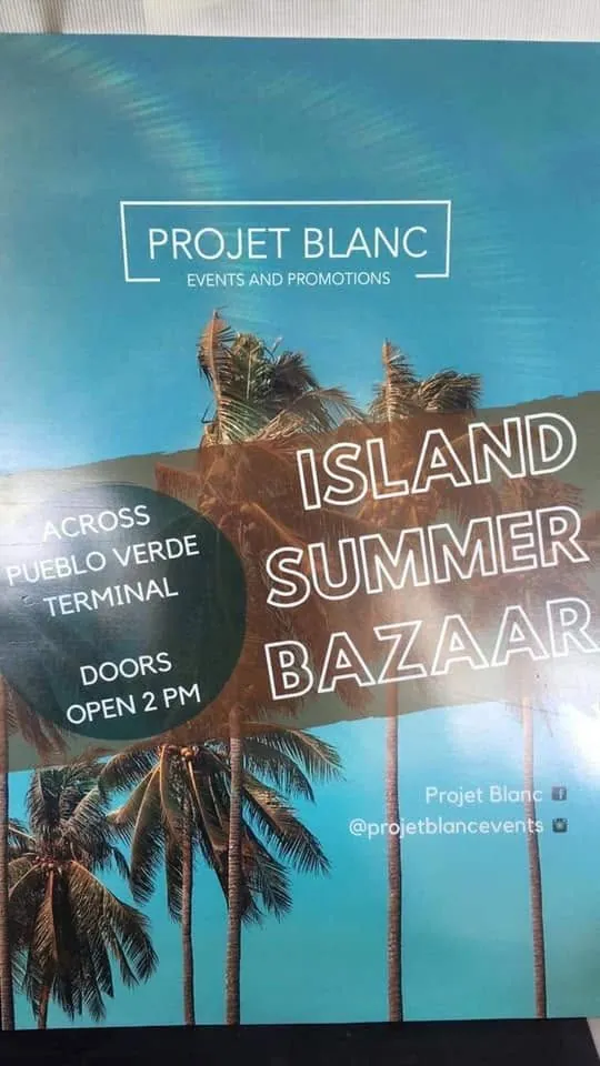 Projet Blanc Events and Promotions posters, fresh off MCAV's printer