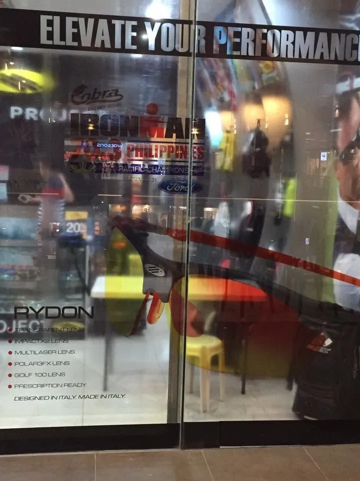 Rudy Project vinyl graphics, printed and installed by MCAV