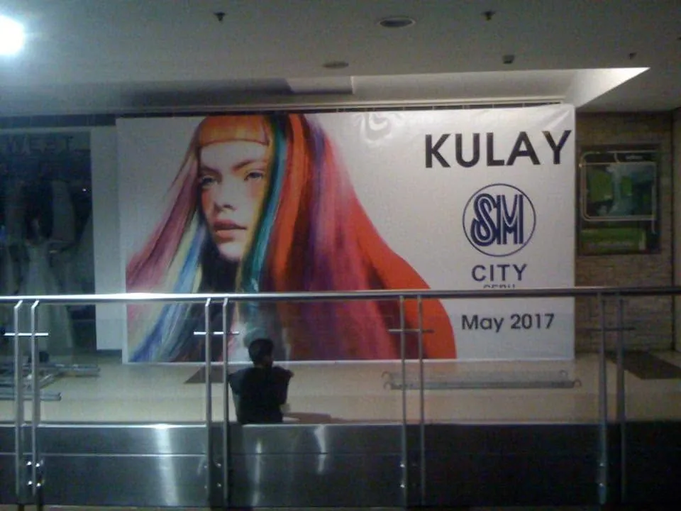 SM Supermalls tarpaulin at SM City Cebu, printed and installed by MCAV