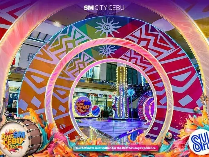 SM Supermalls standee at SM City Cebu, printed and installed by MCAV