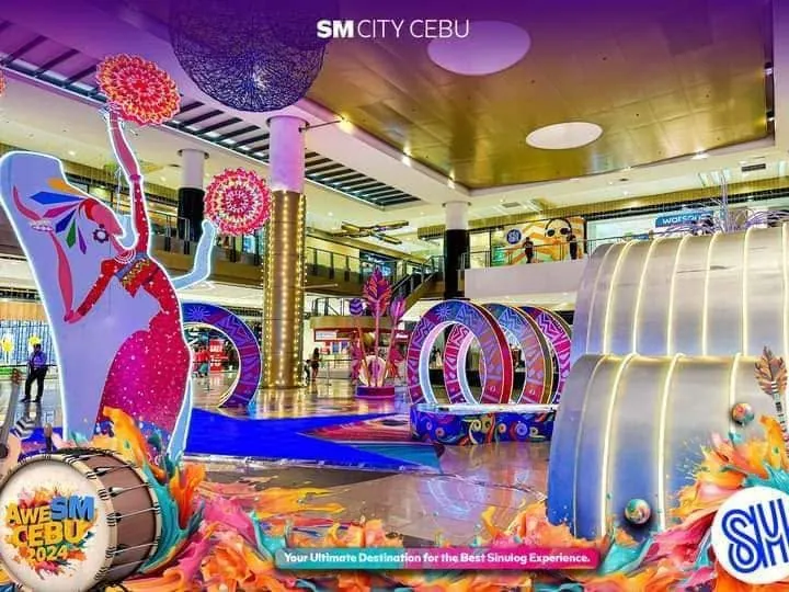 SM Supermalls sintra board display at SM City Cebu, printed and installed by MCAV