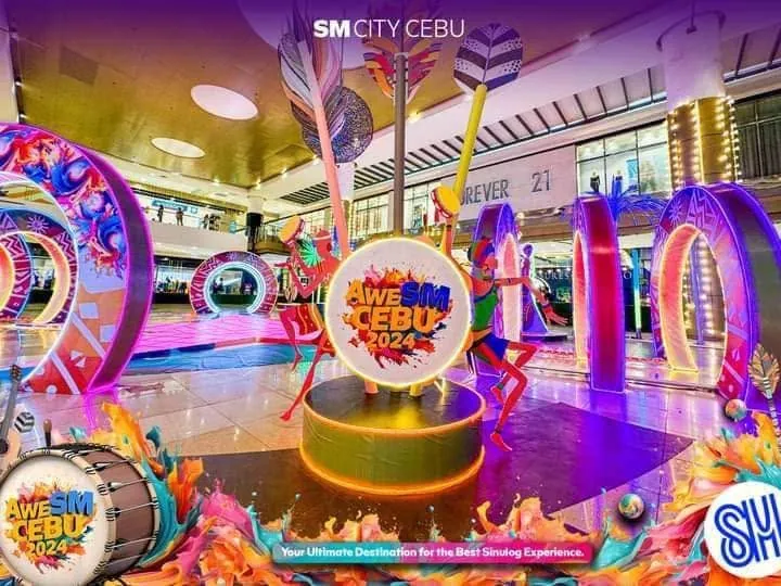 SM Supermalls sintra board display at SM City Cebu, printed and installed by MCAV