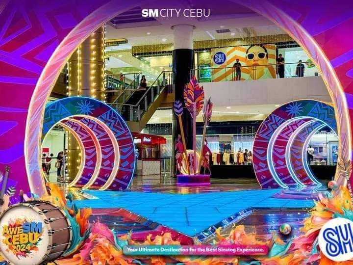 SM Supermalls sintra board display at SM City Cebu, printed and installed by MCAV