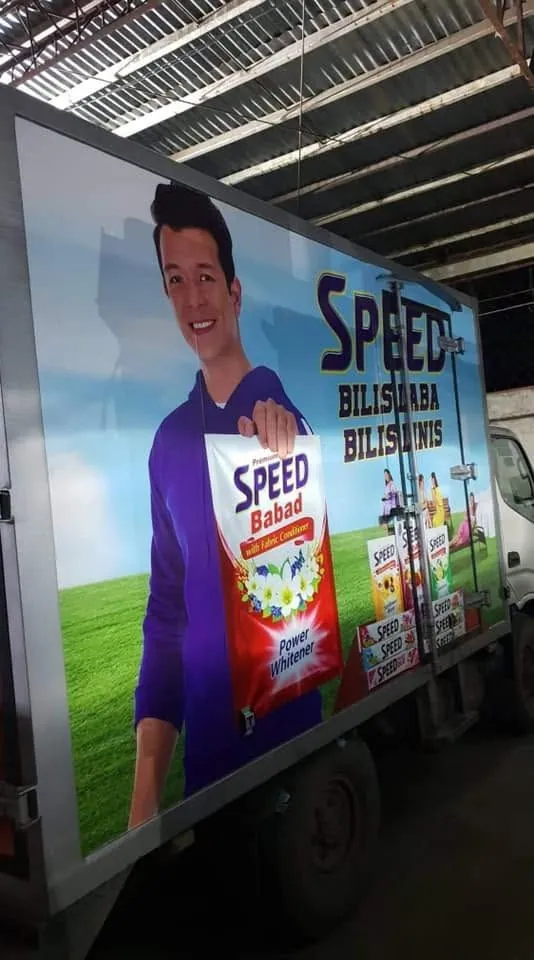 Speed vehicle wrap, printed and installed by MCAV