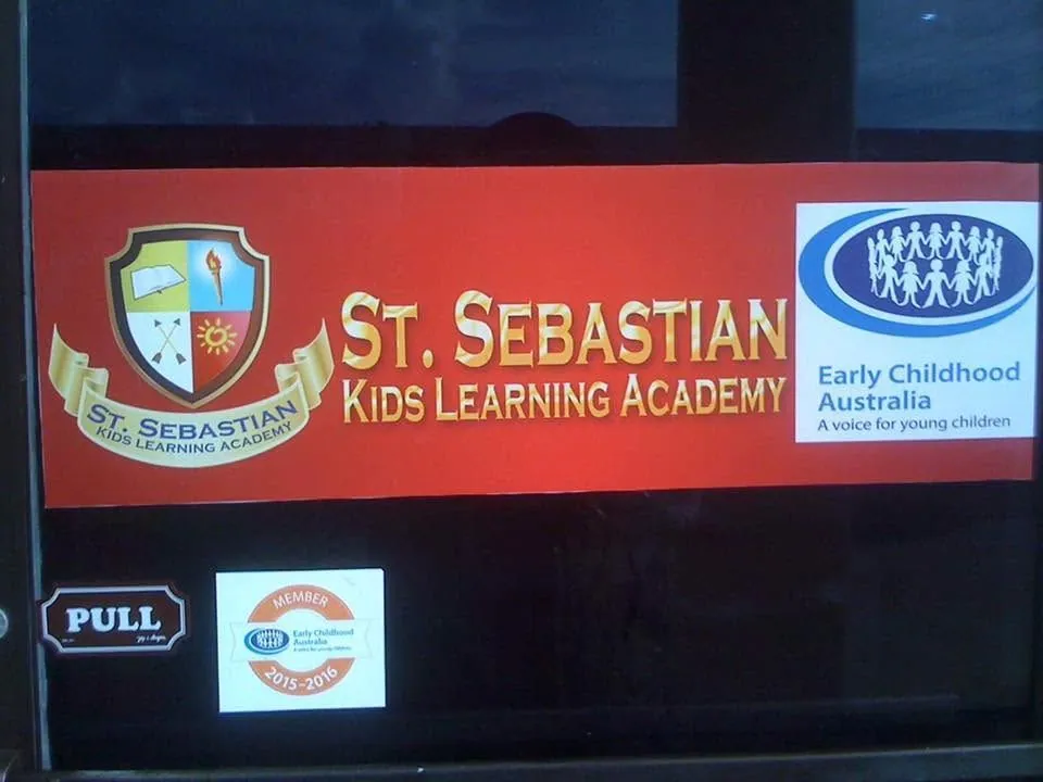 St. Sebastian Kids Learning Academy vinyl graphics, printed and installed by MCAV