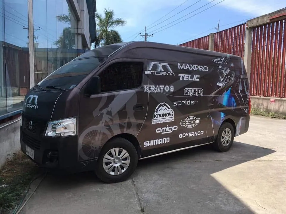 Storm vehicle wrap, printed and installed by MCAV