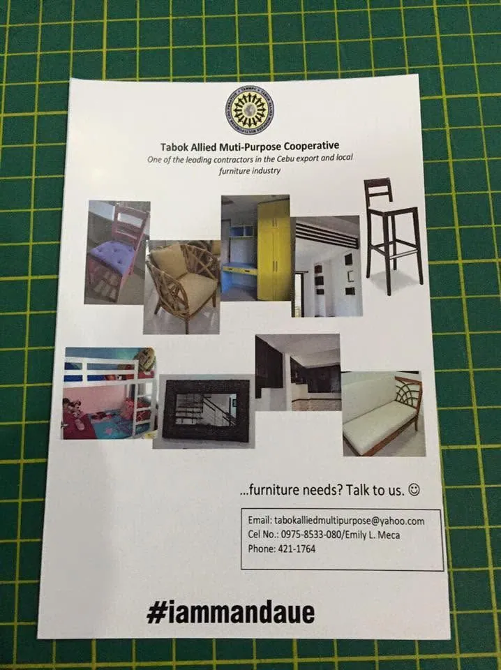 Tabok Allied Multi-Purpose Cooperative flyers, fresh off MCAV's printer