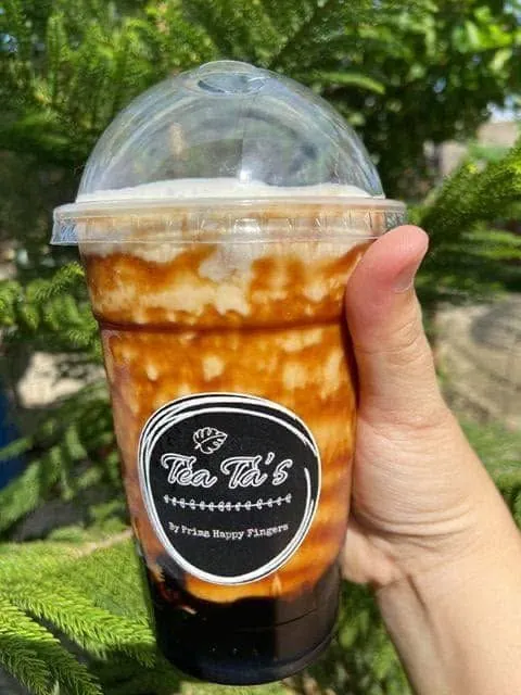 Tea Ta's labels, printed and installed by MCAV