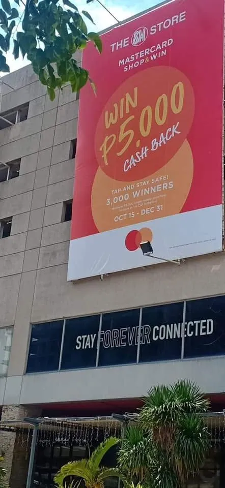 The SM Store billboard at SM City Cebu, printed and installed by MCAV
