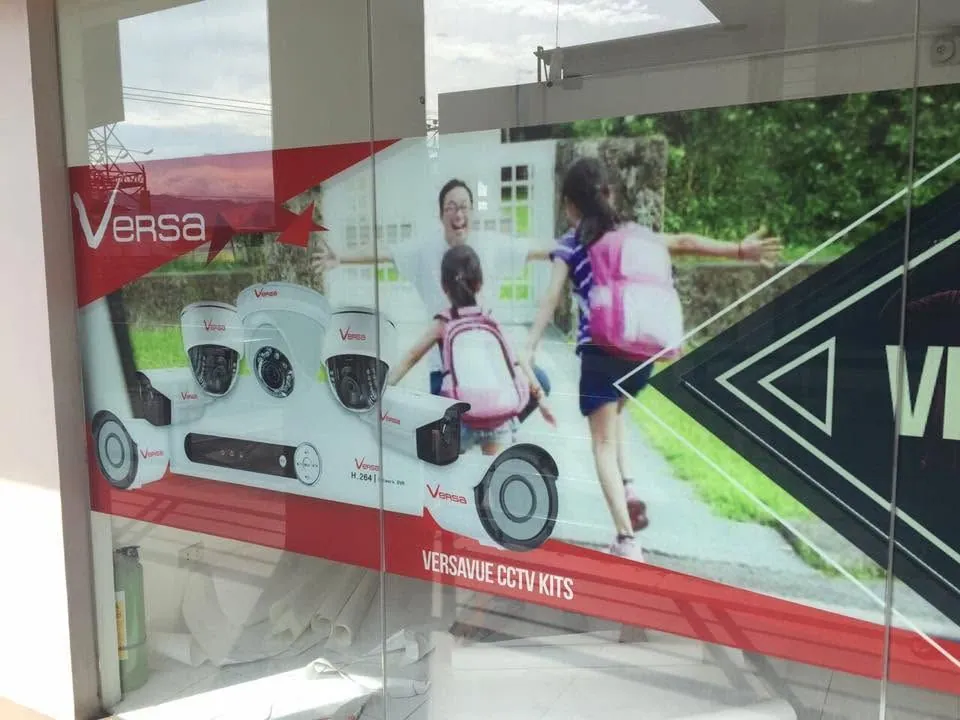Versa.ph vinyl graphics, printed and installed by MCAV